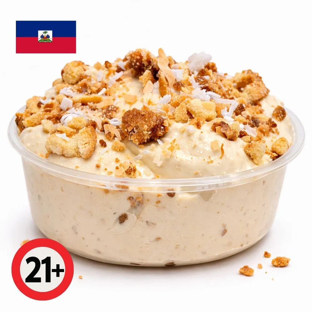 Haitian Rum Spiked  Pudding