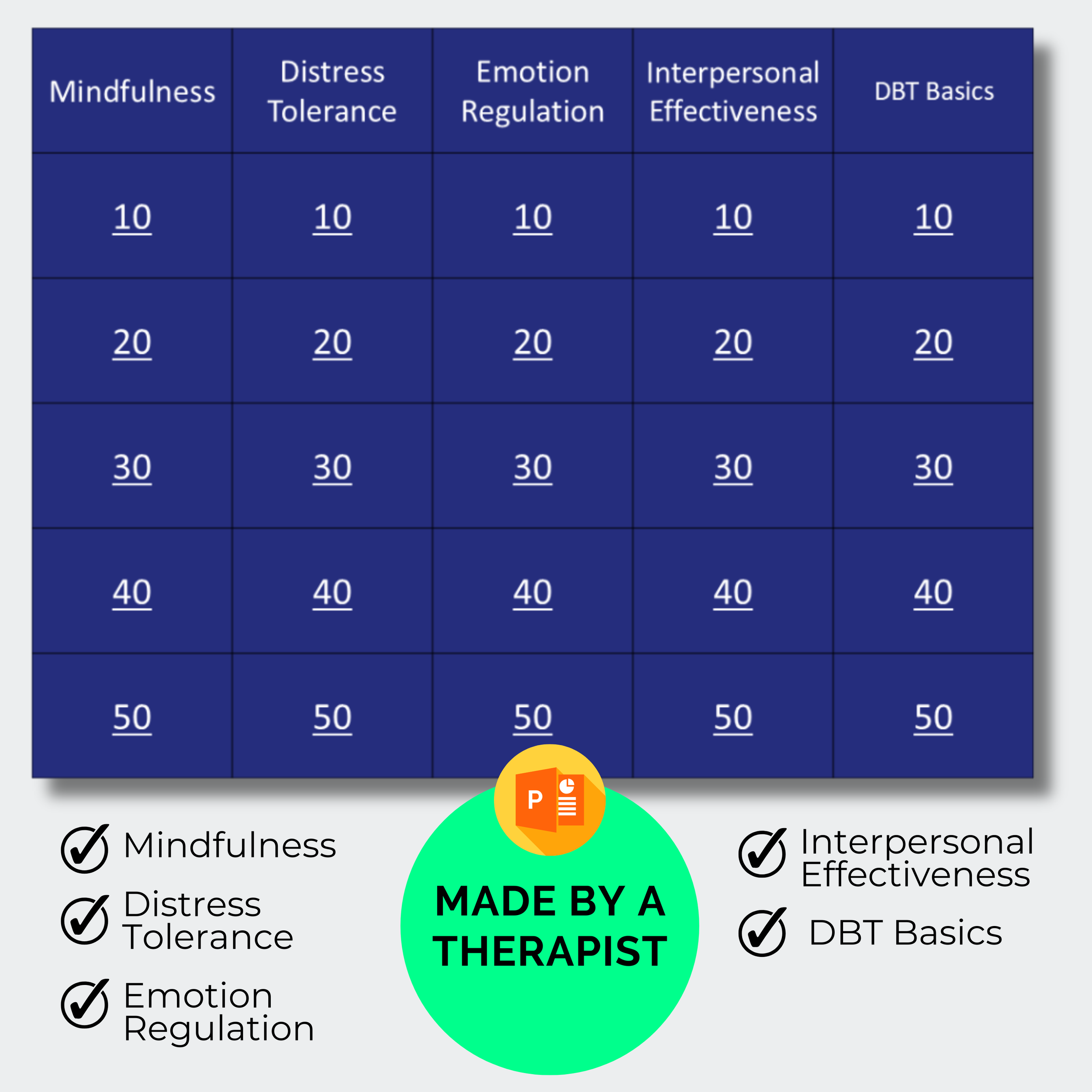 CBT Worksheets Bundle for Stress Reduction