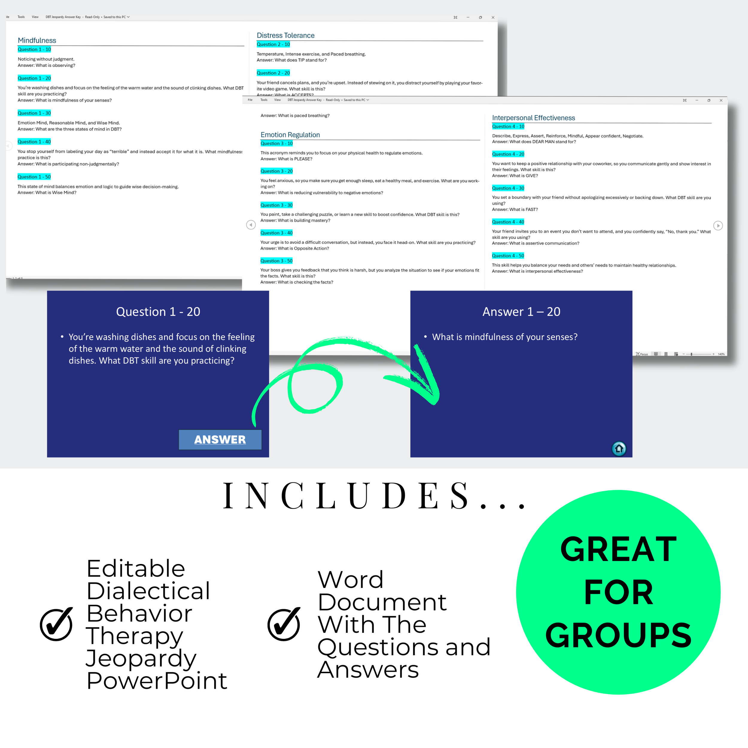 CBT Worksheets Bundle for Depression Management