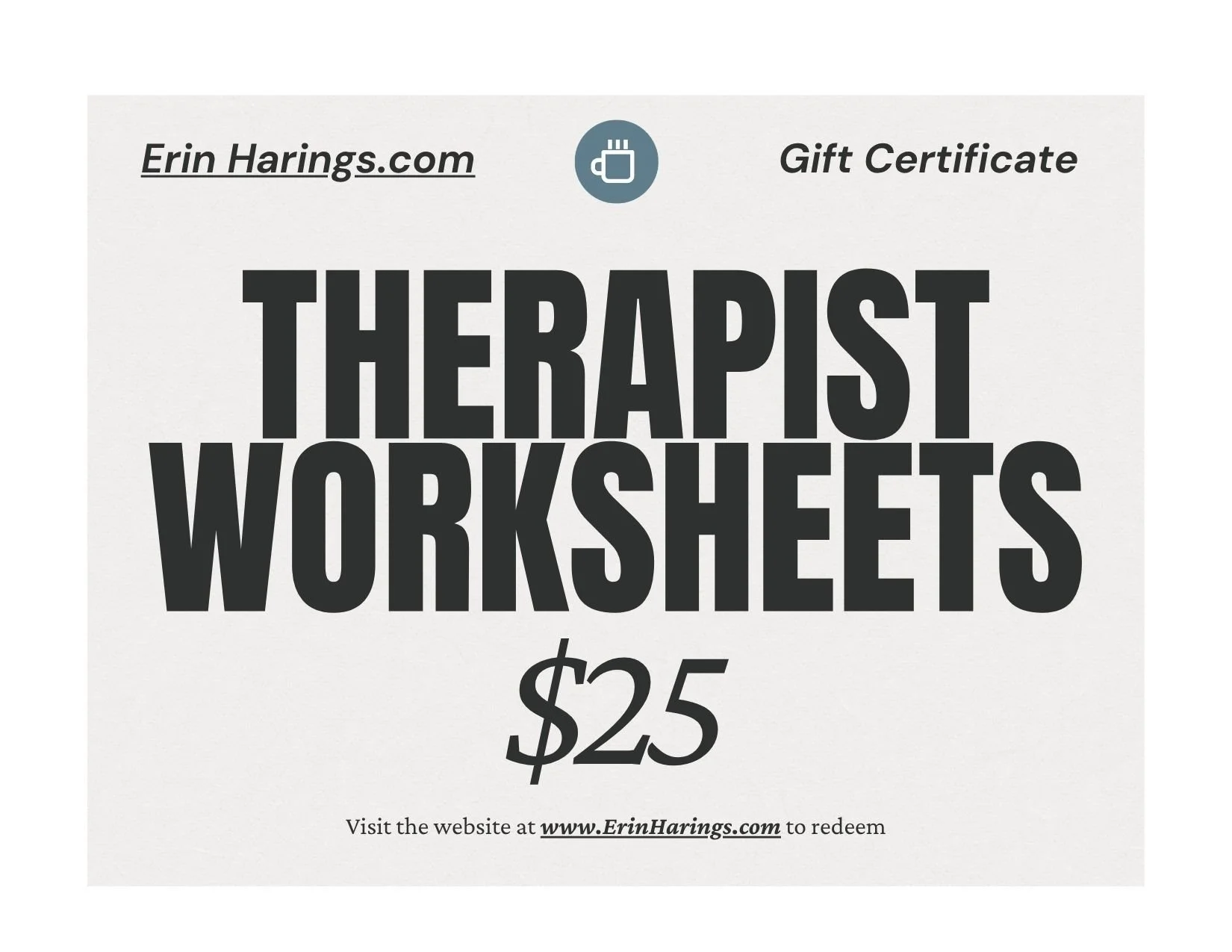 Gift Certificate