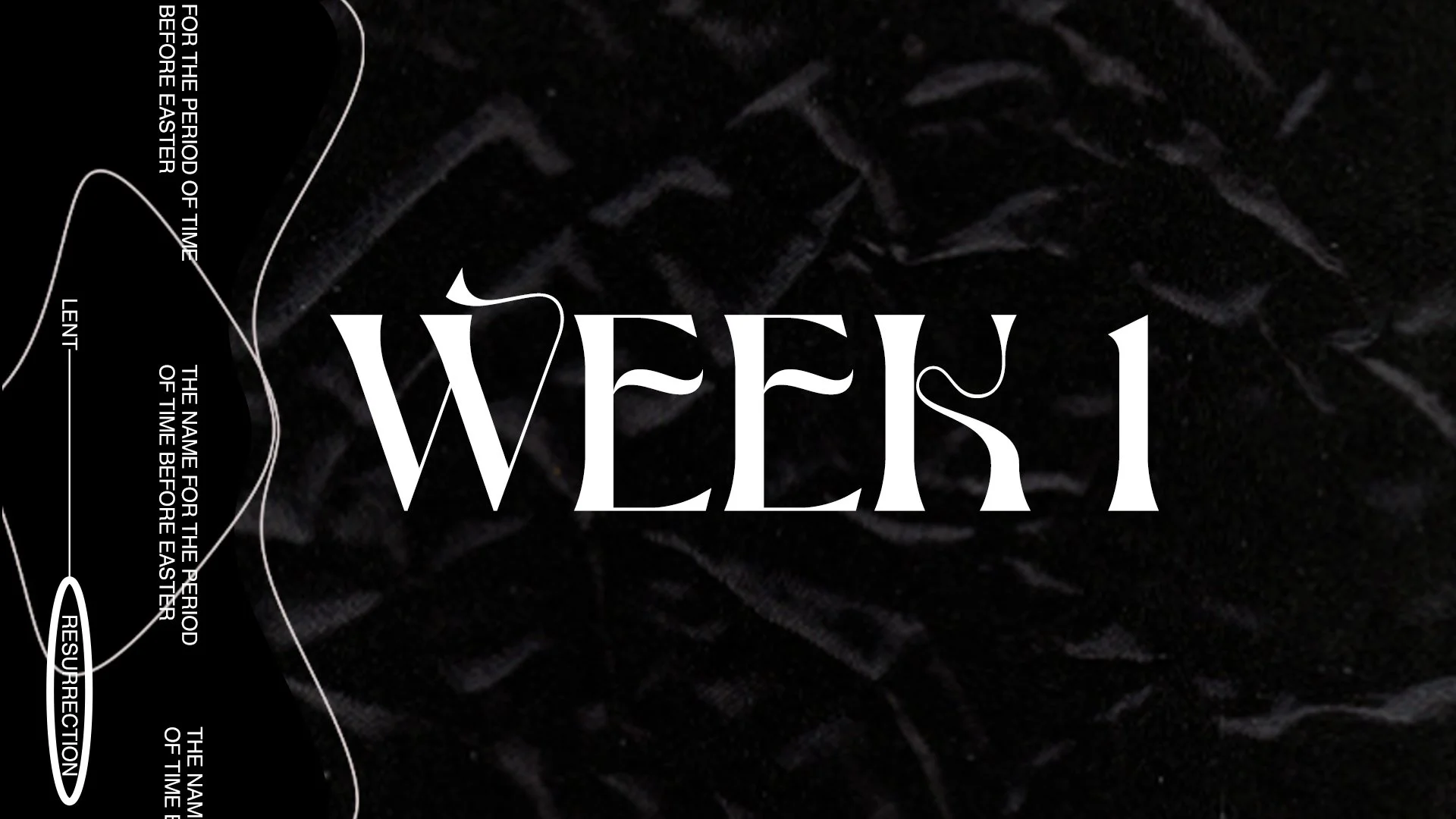 WEEK 1| LENT DEVOTIONAL