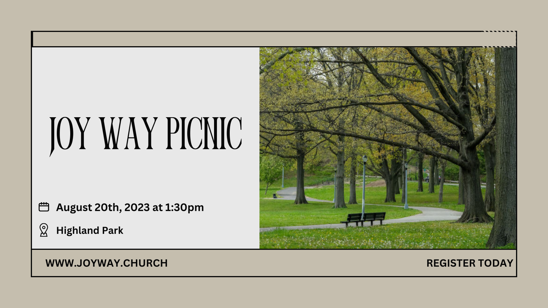 JOY WAY CHURCH PICNIC