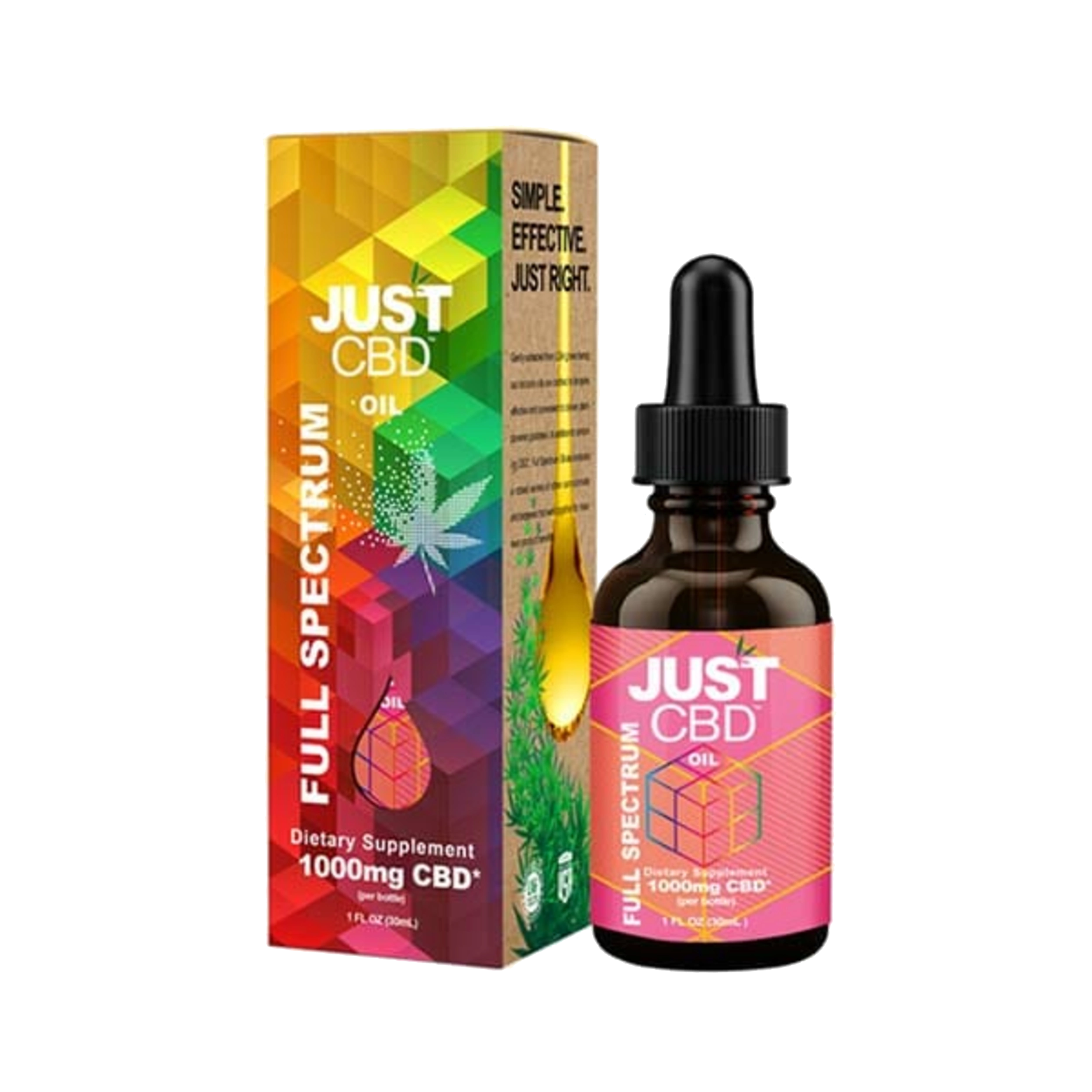 JustCBD Full Spectrum CBD Tincture