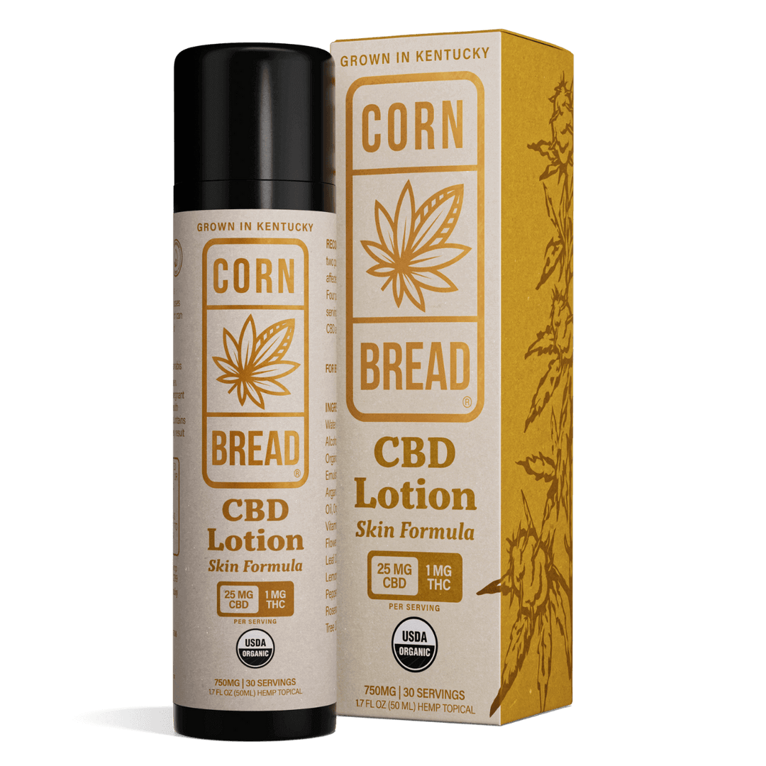 Cornbread Hemp CBD Lotion Skin Formula