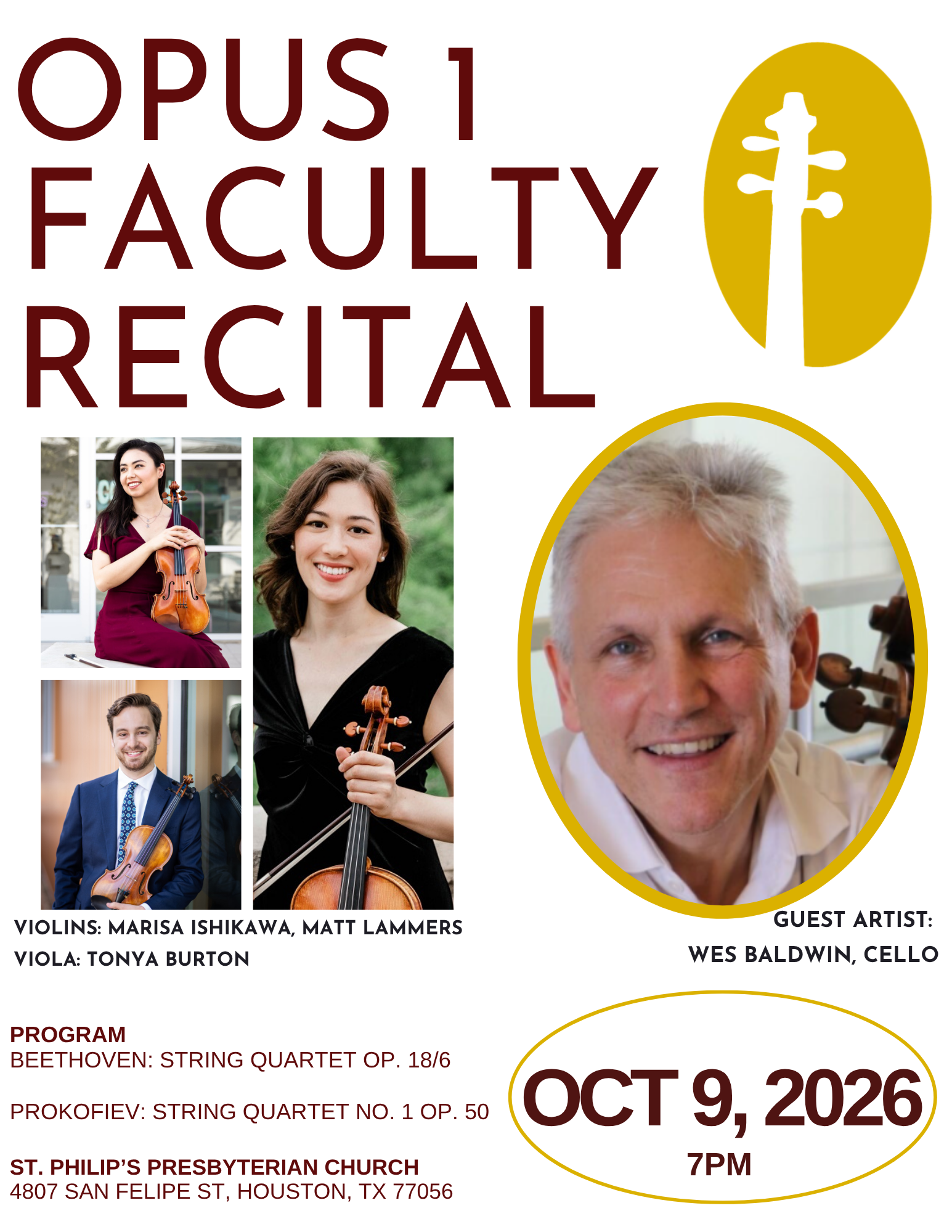 Winter Faculty Recital