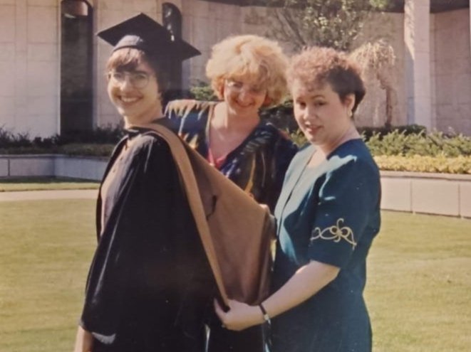 sweet young Pam getting her masters