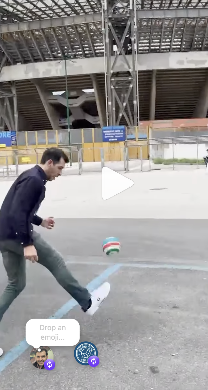 Sport tourism in Naples, produce and edit
