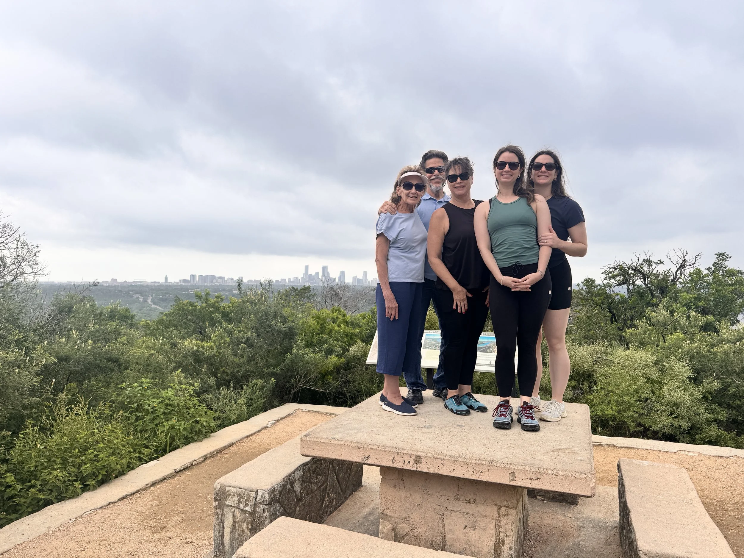 ….because we visited family in Austin!!!!…