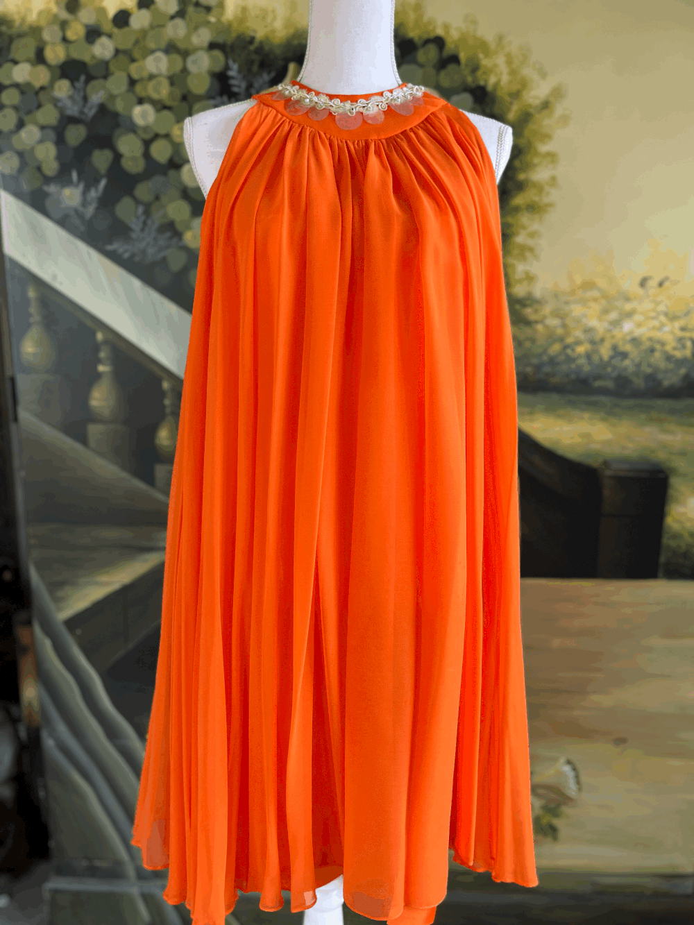 INCREDIBLE 60's Vintage, Layered, Orange, cocktail dress!! | Pamela Des Barres | The Official Website of the Legendary Groupie and Author INCREDIBLE 60's Vintage, Layered, Orange, cocktail dress!! | Pamela Des Barres | The Official Website of the Legendary Groupie and Author