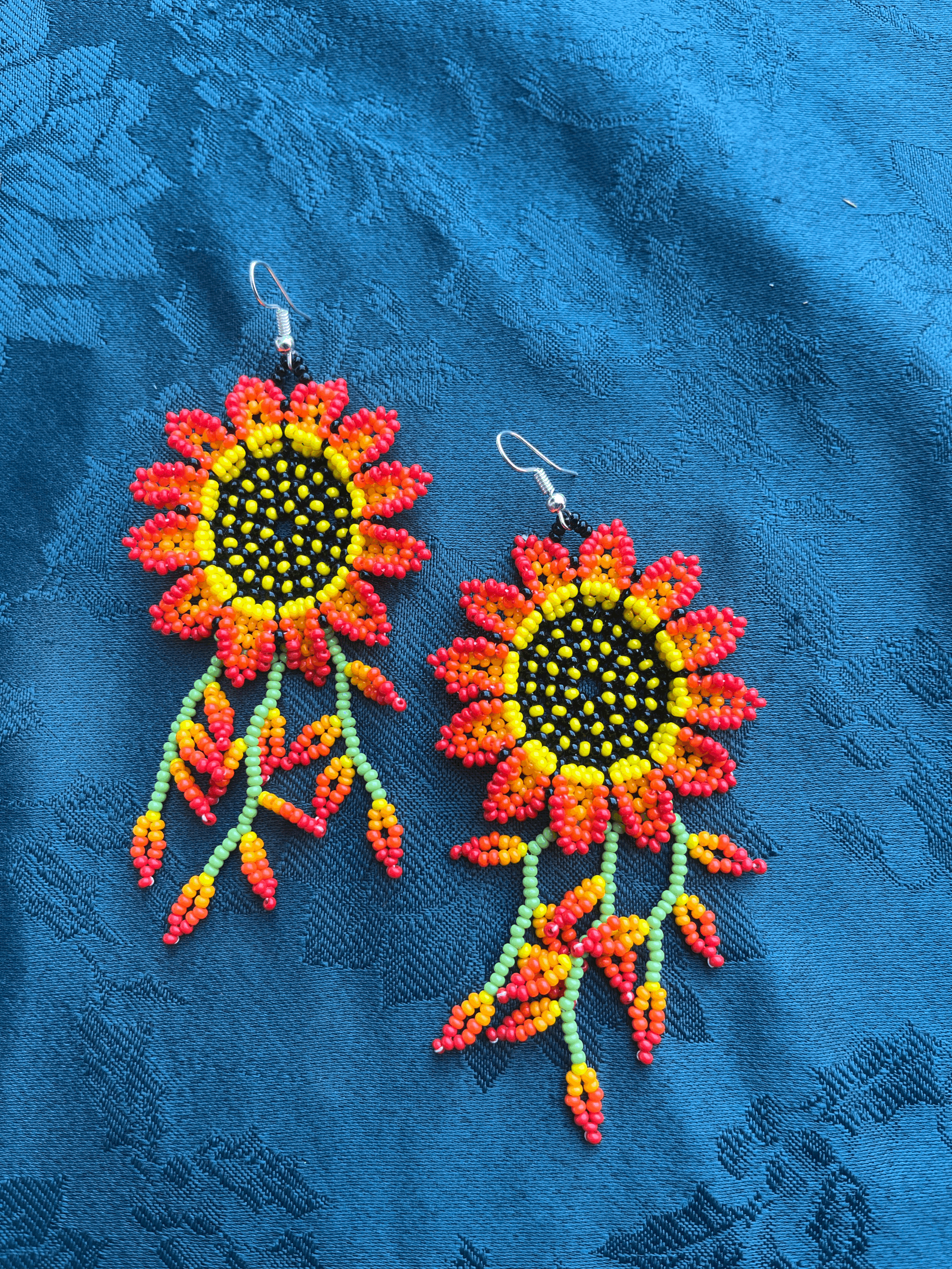 Sun Flower Earrings