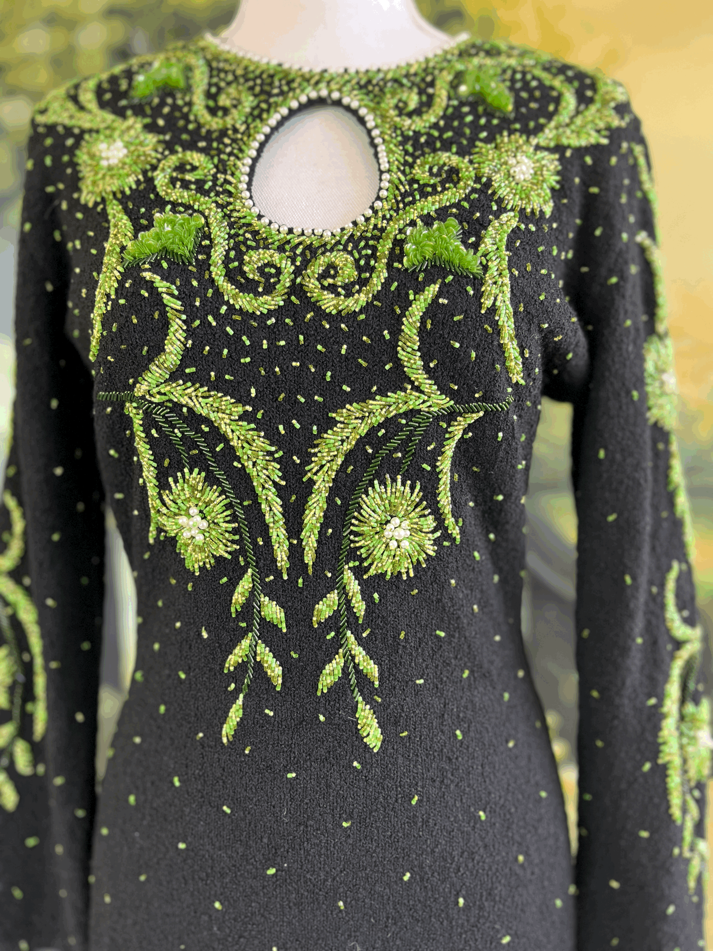 Flawless 1940's Beaded Midi!