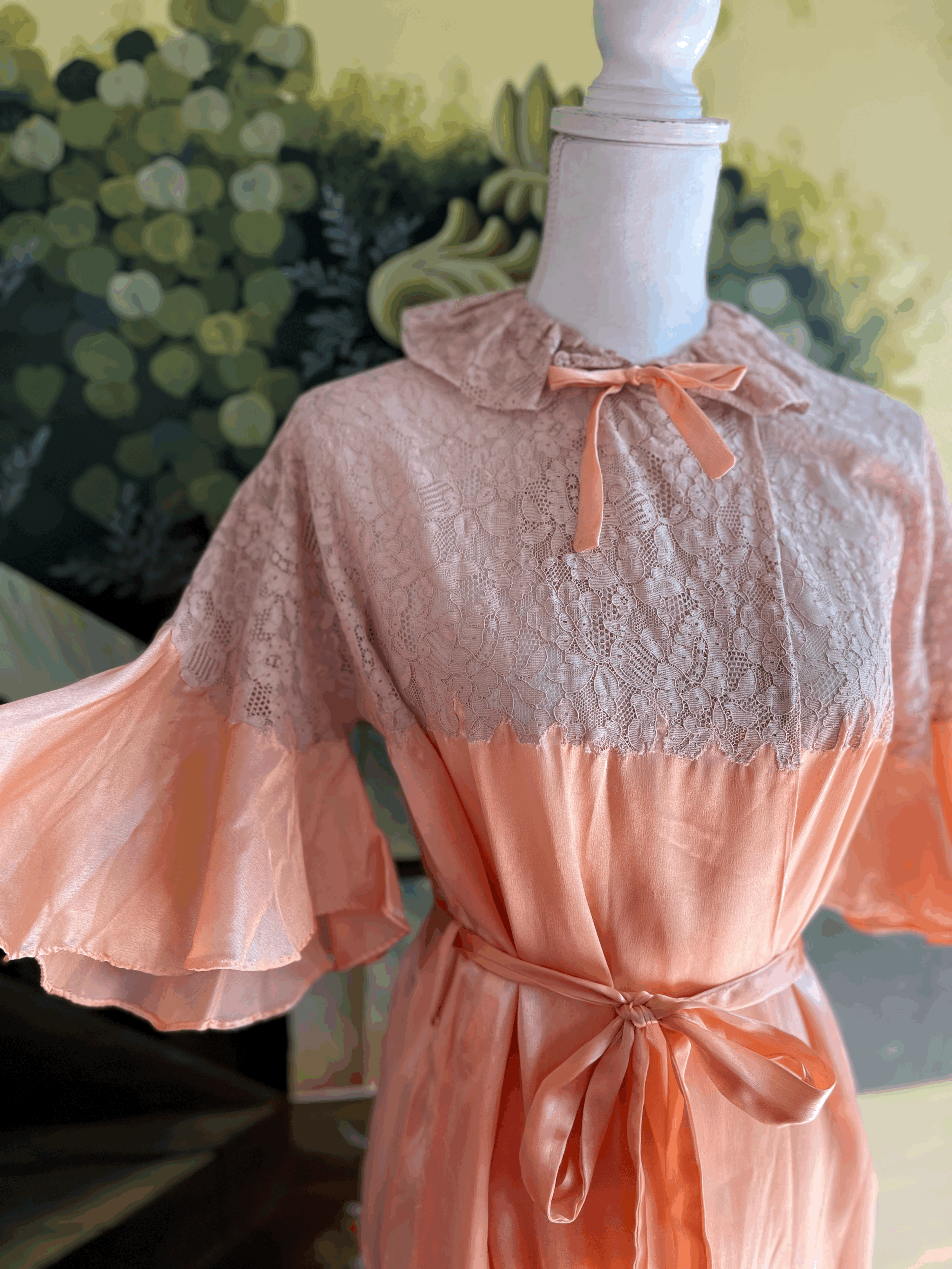 Incredible Silk 20's gown!