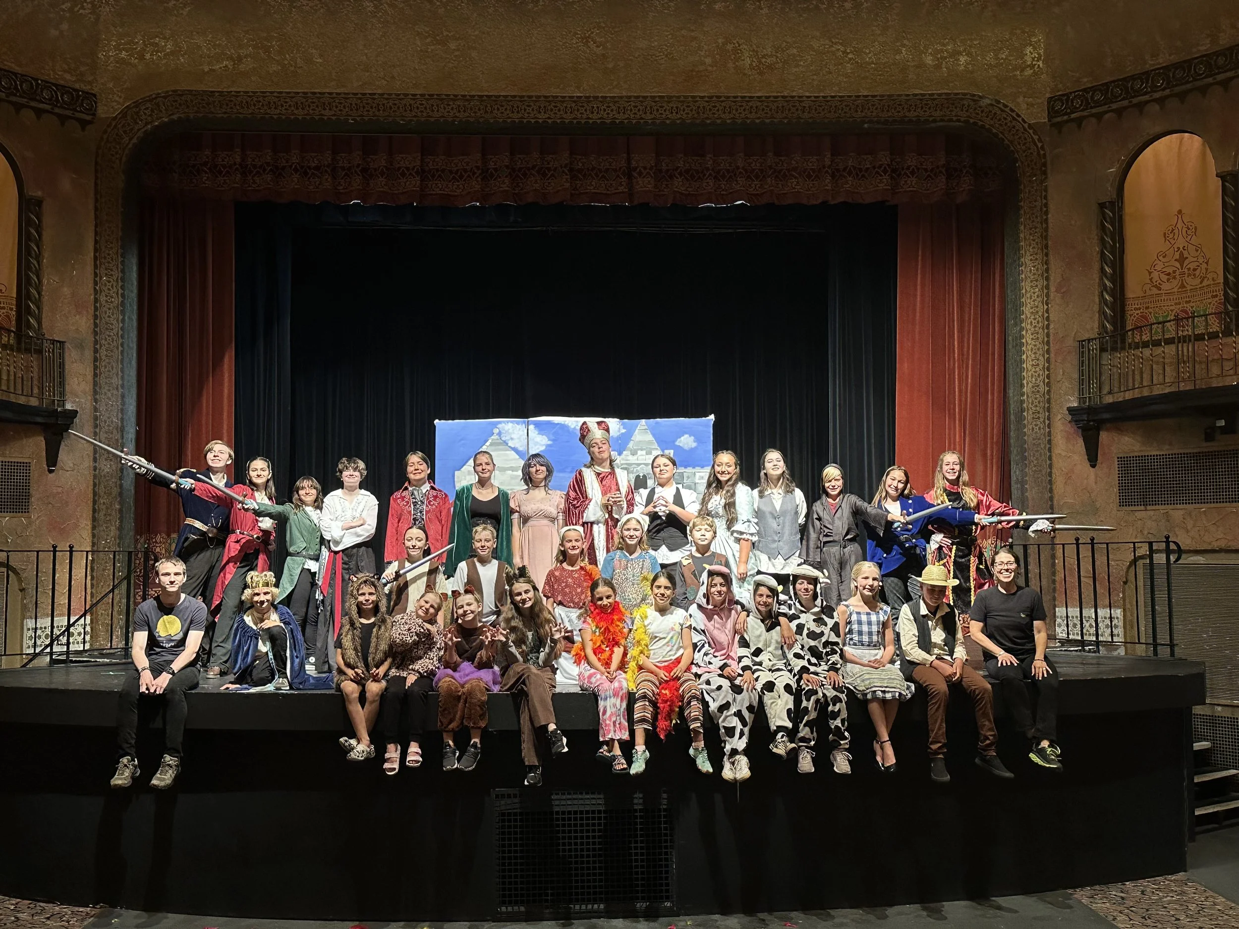 Theatre class at the Panida Summer 2025