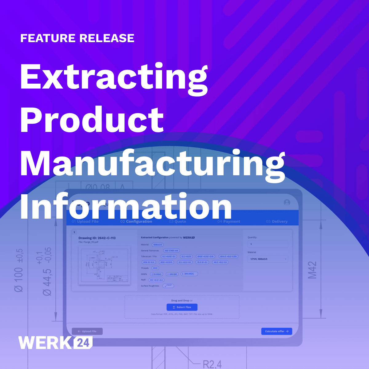 Extraktion von Produktherstellungsinformationen (PMI)