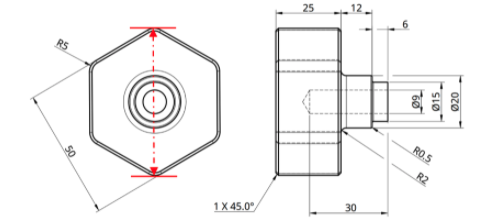 Werk24 zeigt eine technische Zeichnung des 3D-Zusammenbaus