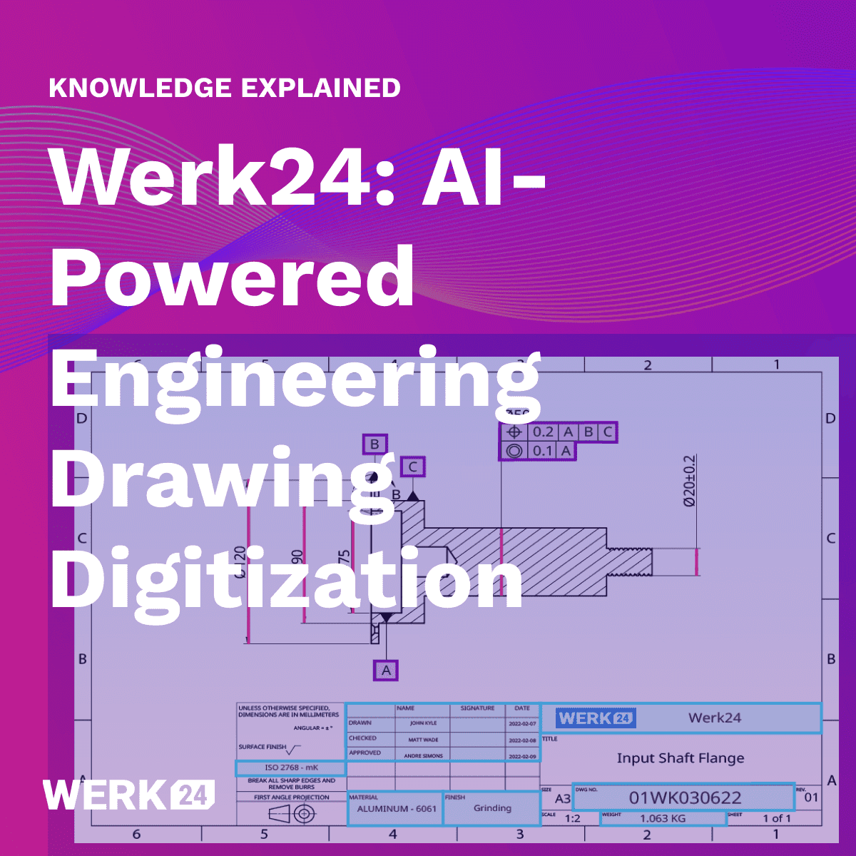 Werk24 digitaliza dibujos de ingeniería con inteligencia artificial