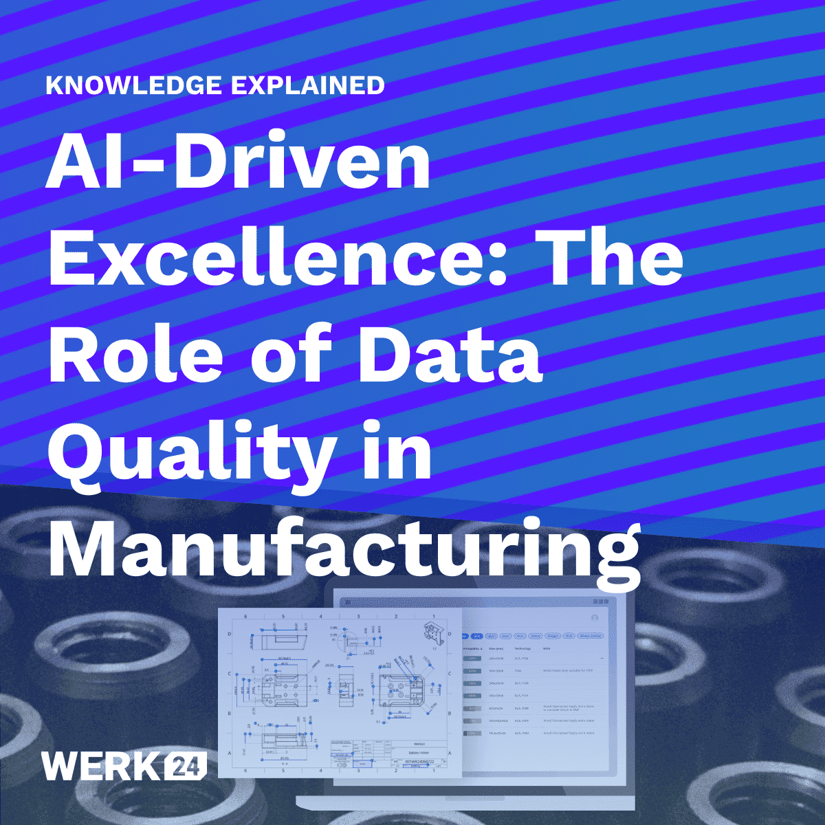 L'importance de la qualité des données dans l'industrie manufacturière grâce à l'intelligence artificielle 