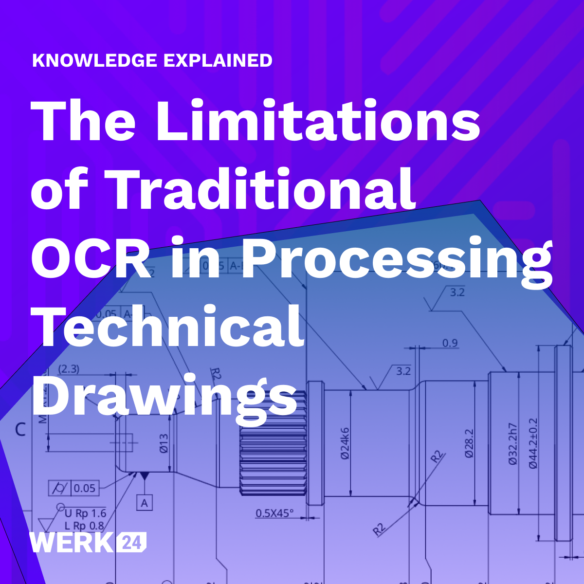Part 1 : The Limitations of Traditional OCR in Processing Technical Drawings
