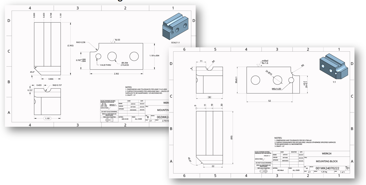 Ansi D Size Drawing , ANSI Paper Size – PQRB