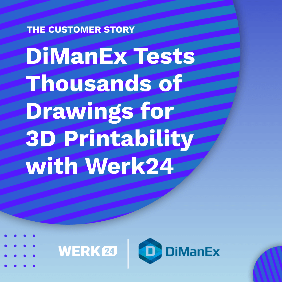 DiManEx testa migliaia di disegni per la stampabilità in 3D con Werk24