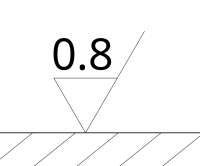 L'IA de Werk24 extrait le symbole de rugosité de surface dans différentes positions