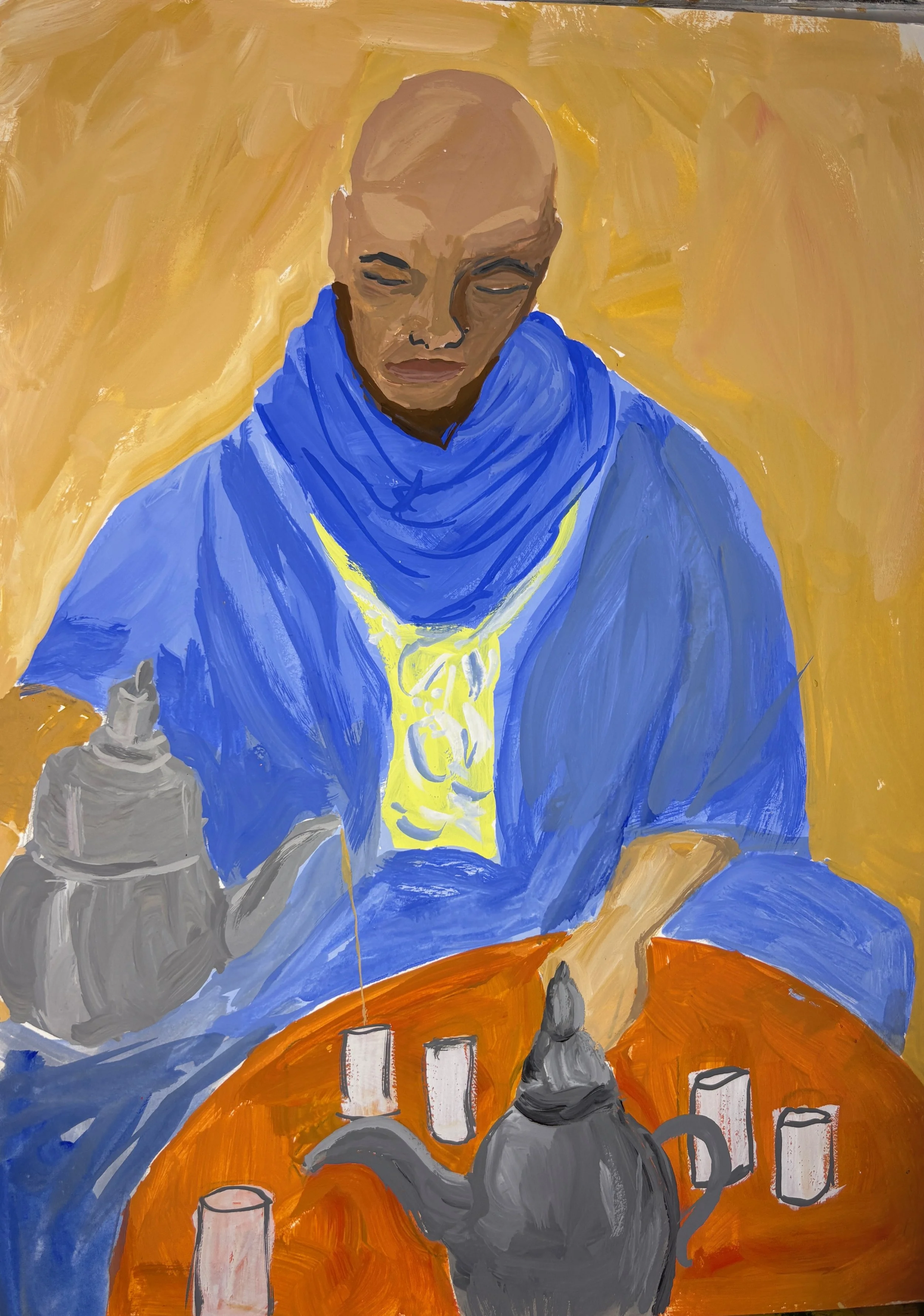 Mint tea  in Morocco