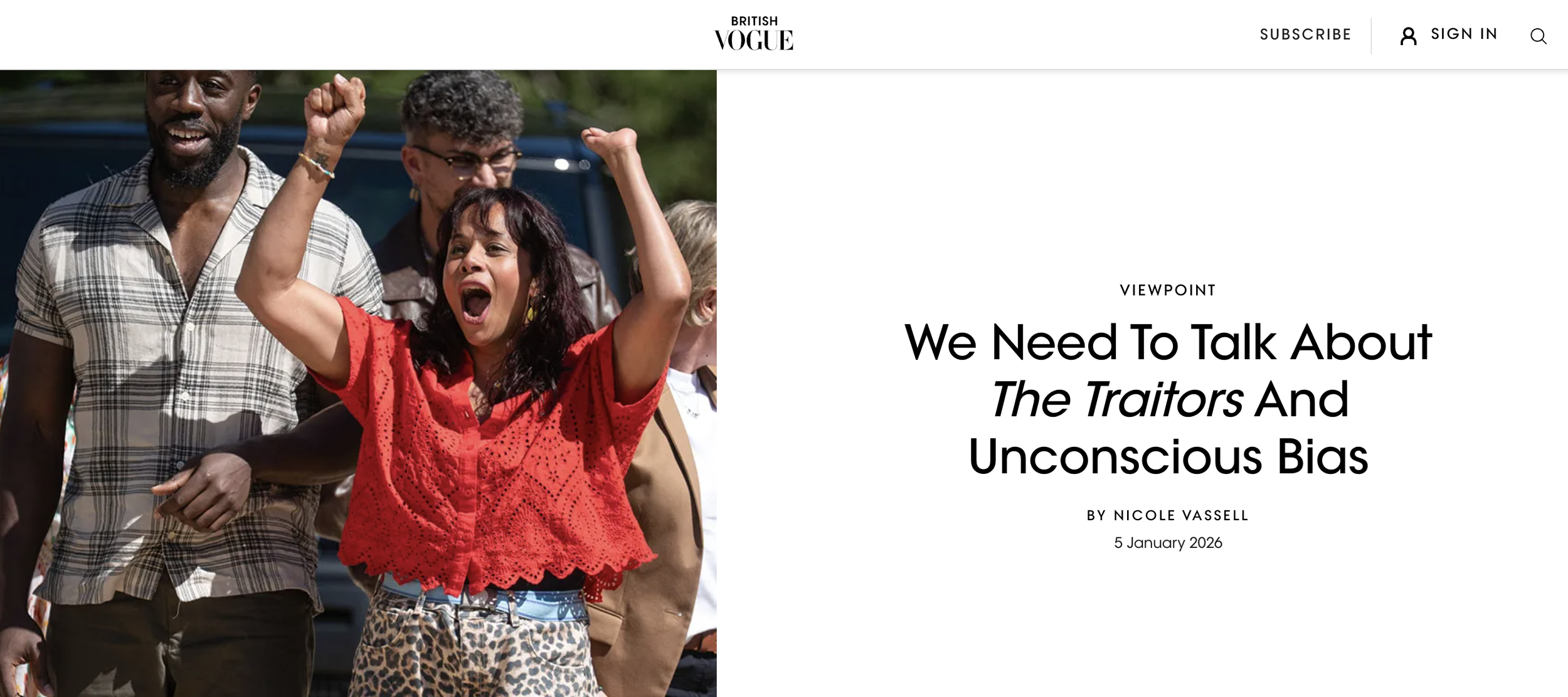 Ross and Netty looking happy on The Traitors season 4