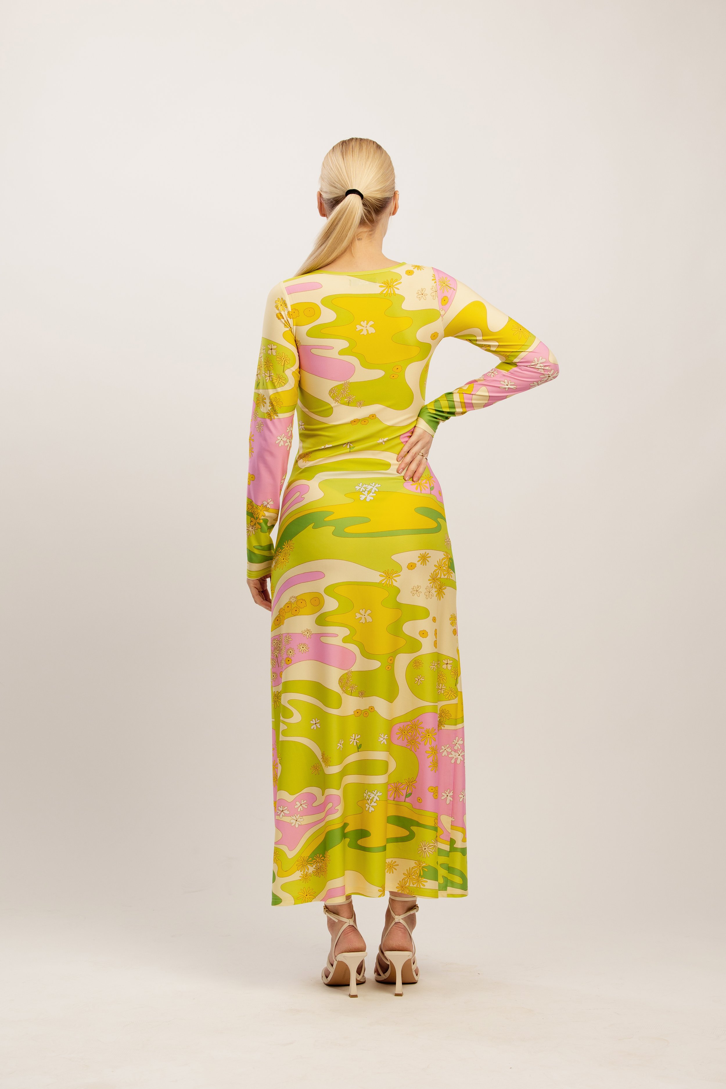 Lola Long Sleeve Maxi Dress — By Alja Horvat