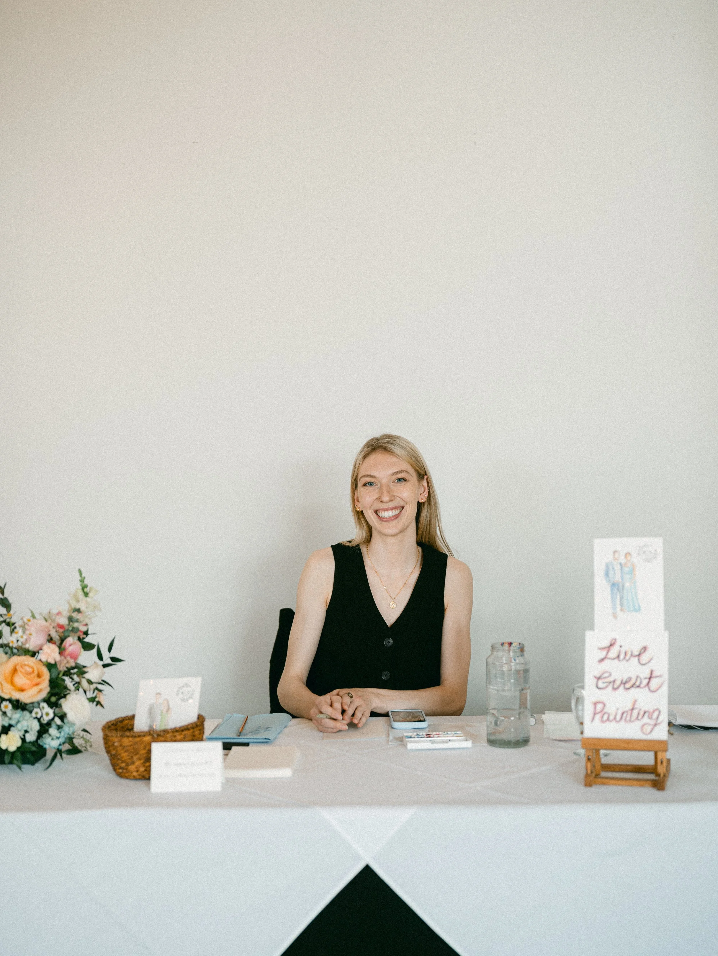 Live Wedding Painting