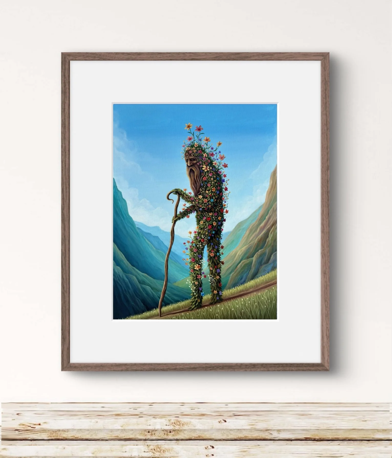 The Valley's Old Friend – Print (Unframed)