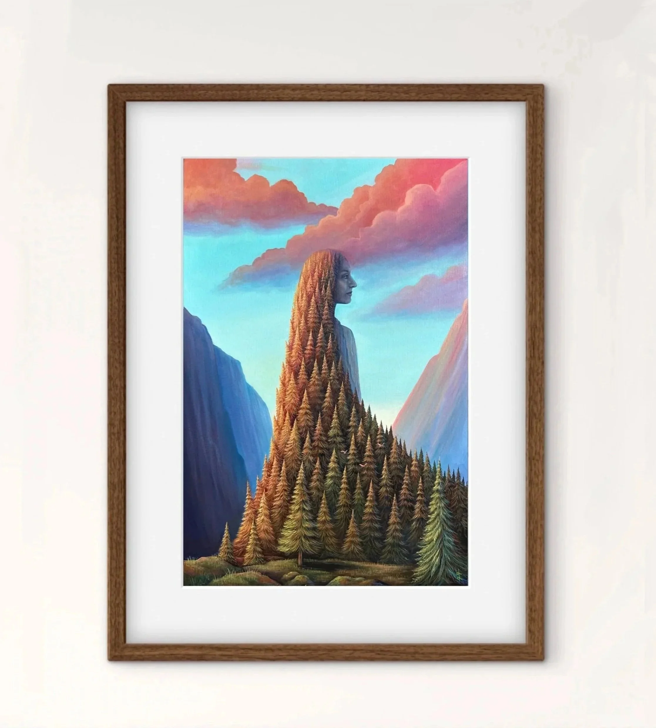 The Mountain's Crown – Print (Unframed)