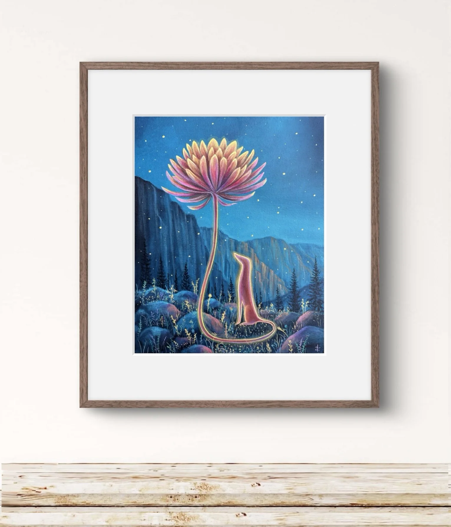 The Mountains Lantern – Print (Unframed)
