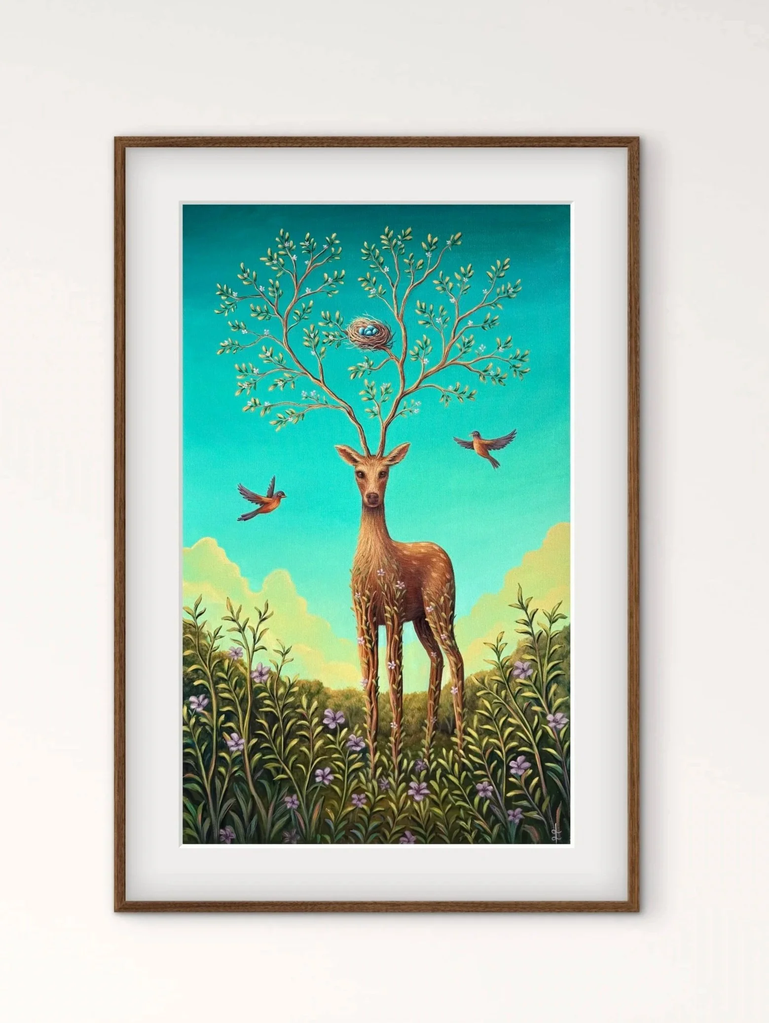 The First Nest of Spring – Print (Unframed)