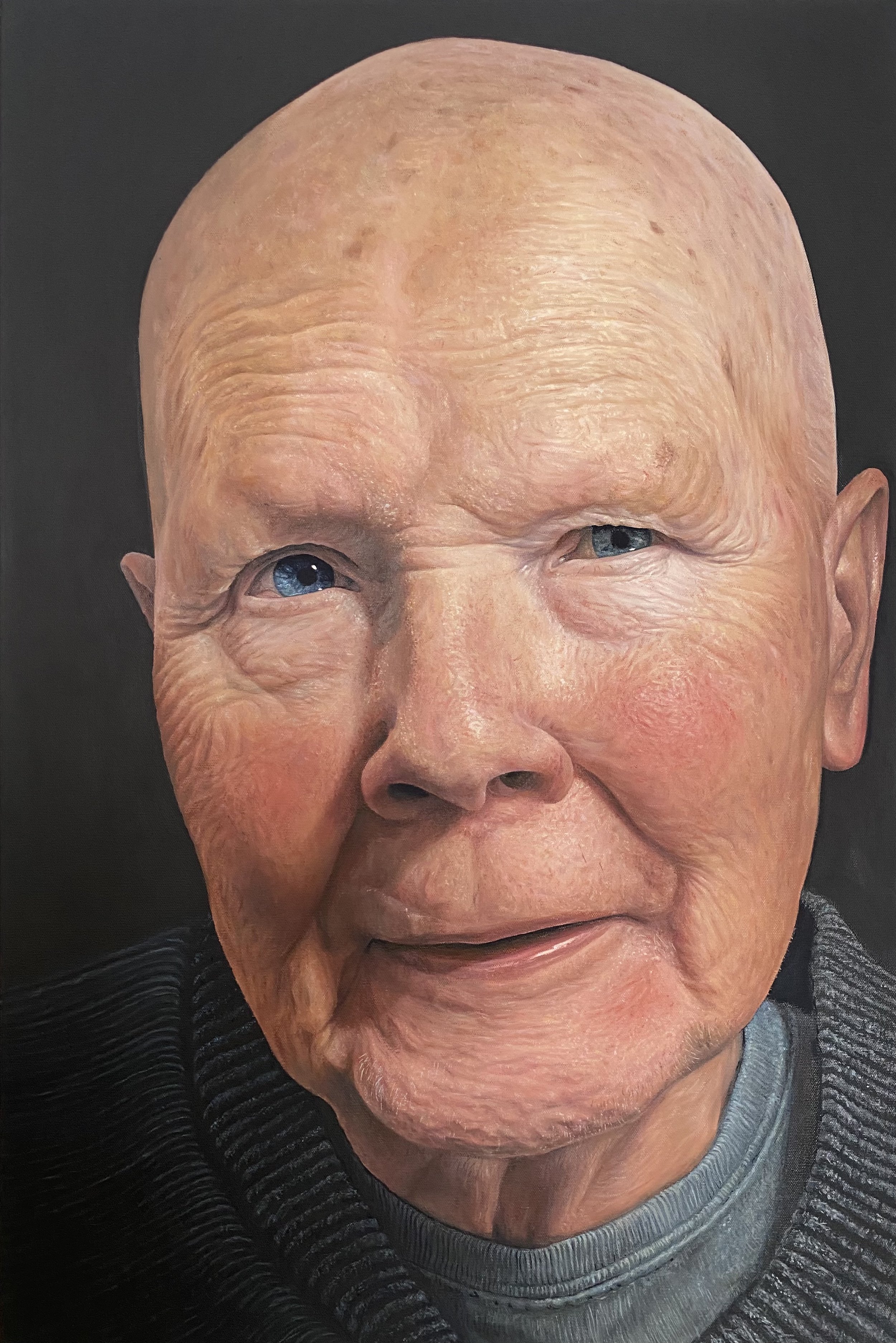 “Maurice”, 2023. Oil on Canvas, 36x24 inch.