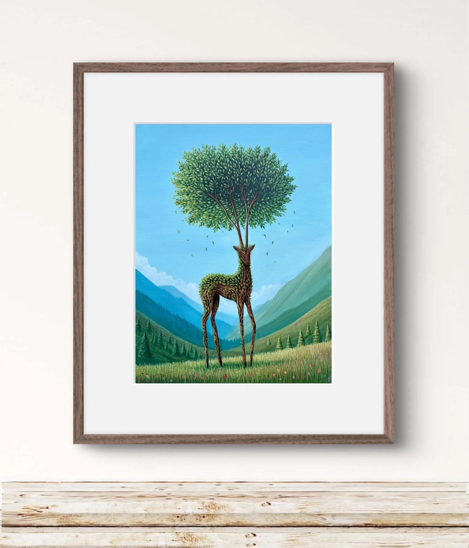 Rustling Leaves – Print (Unframed)