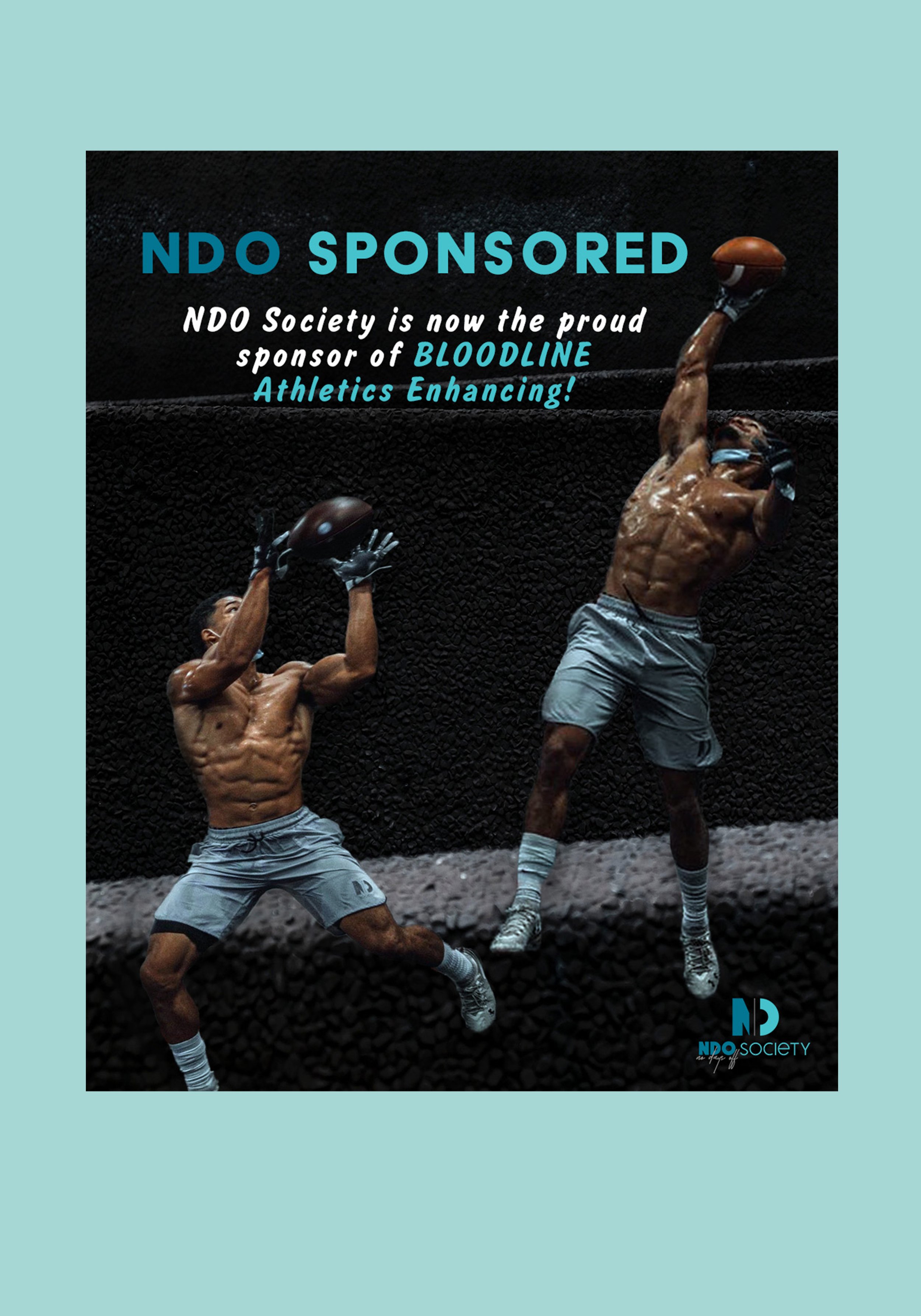 Partnership flyer with Bloodline