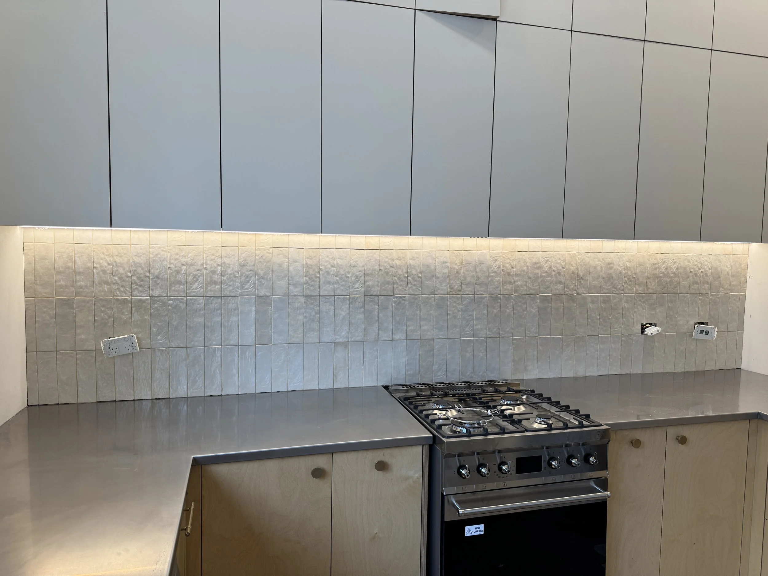 Vertile tiling pattern with porcelain tiles done in Grey Lynn in 2026