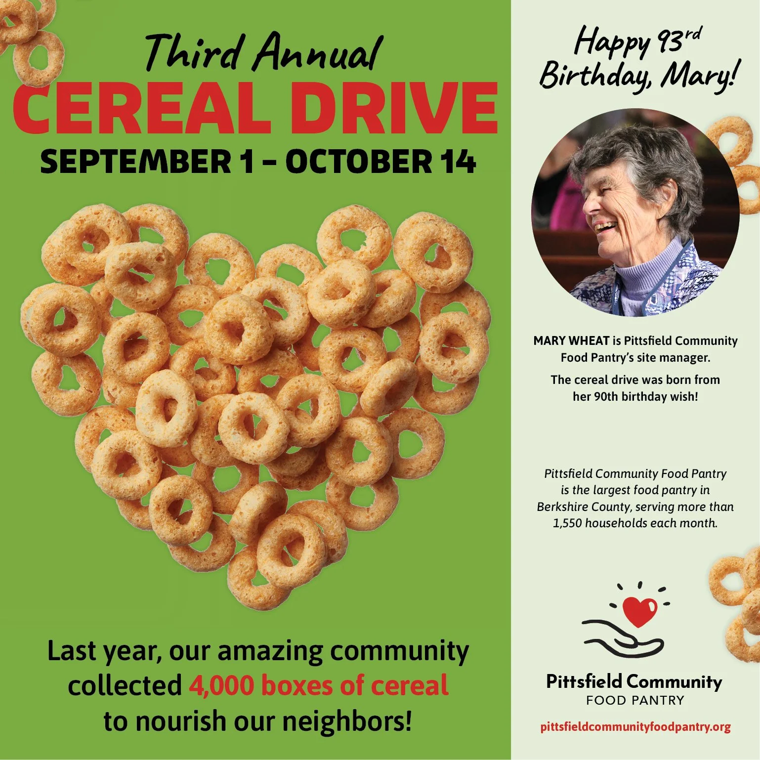 Fall 2026 Cereal Drive
