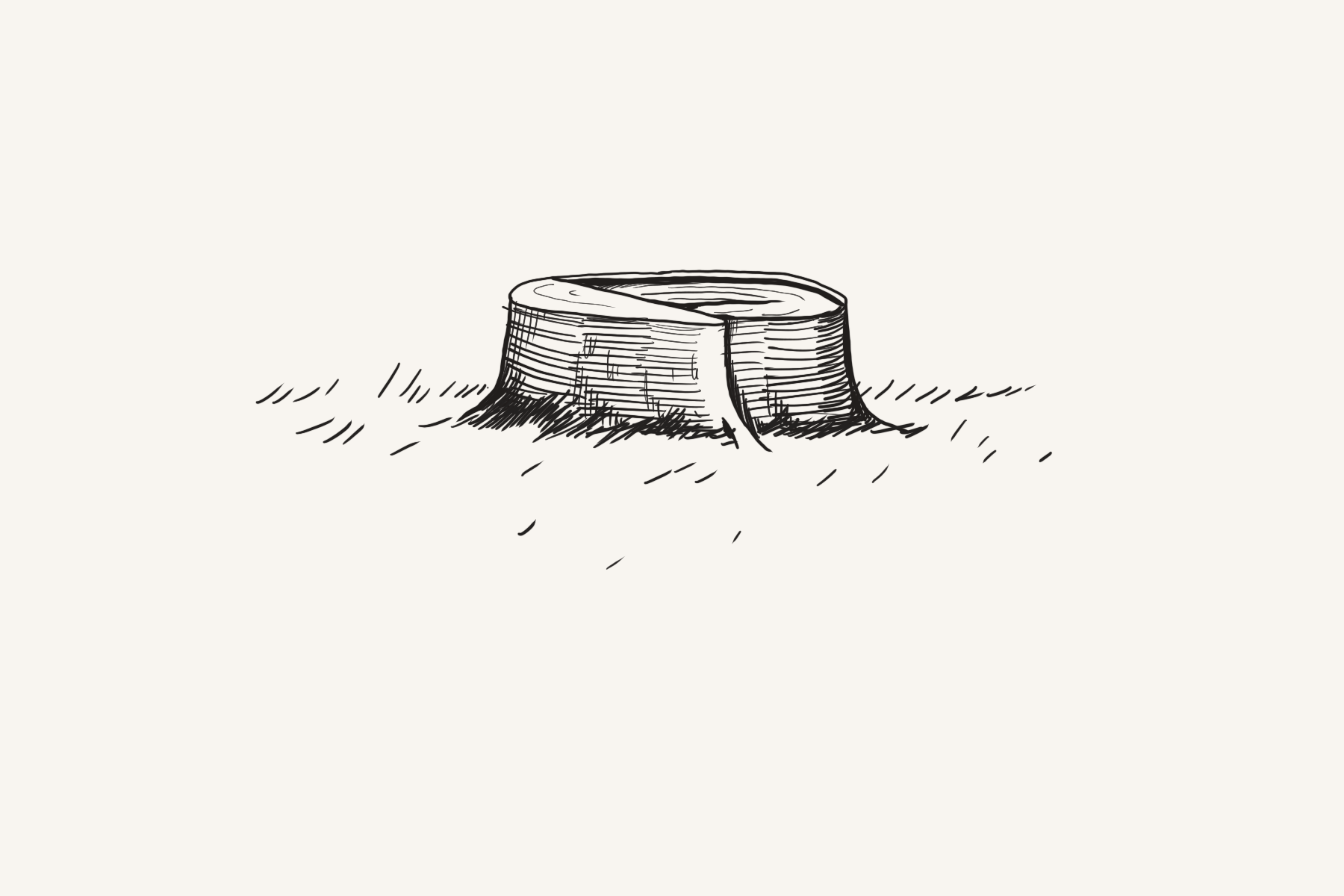 Animation of a stump
