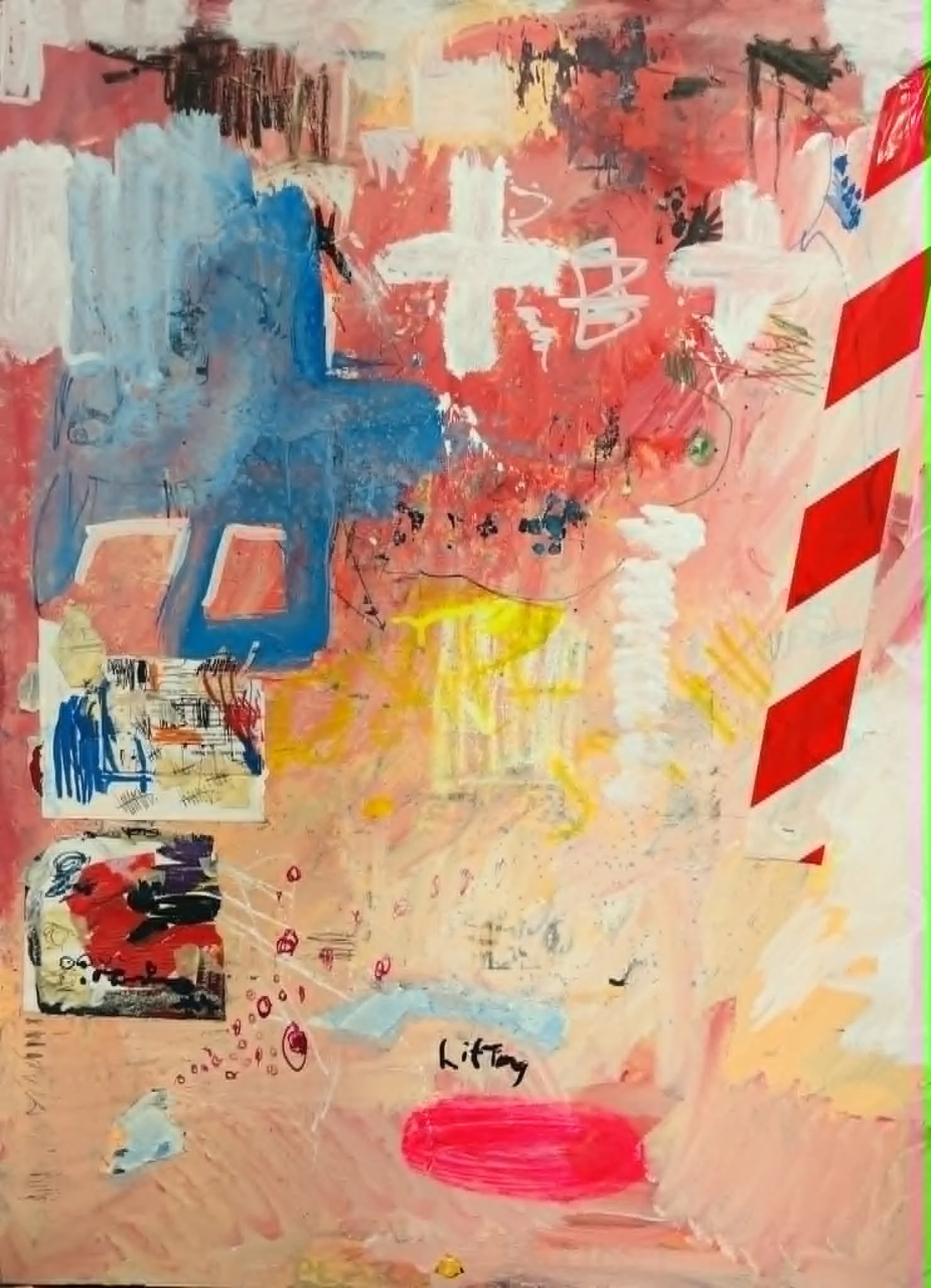 Empty Chair 120x80 Mixed Media 2026