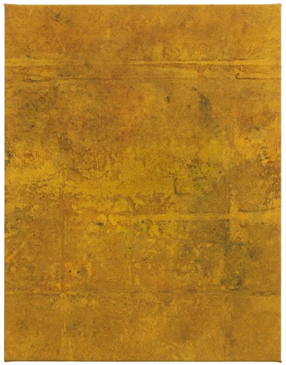 Lodestar, 2026. Mixed media on canvas, 91 x 71 cm