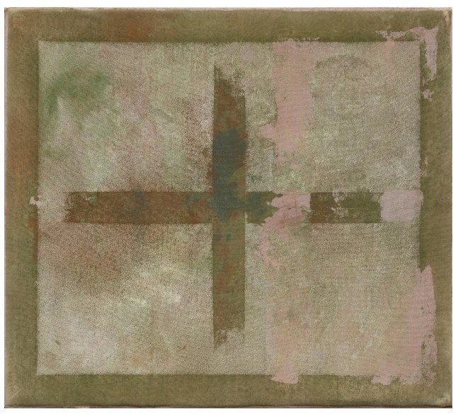 Pavise, 2026. Acrylic on canvas, 80 x 91 cm