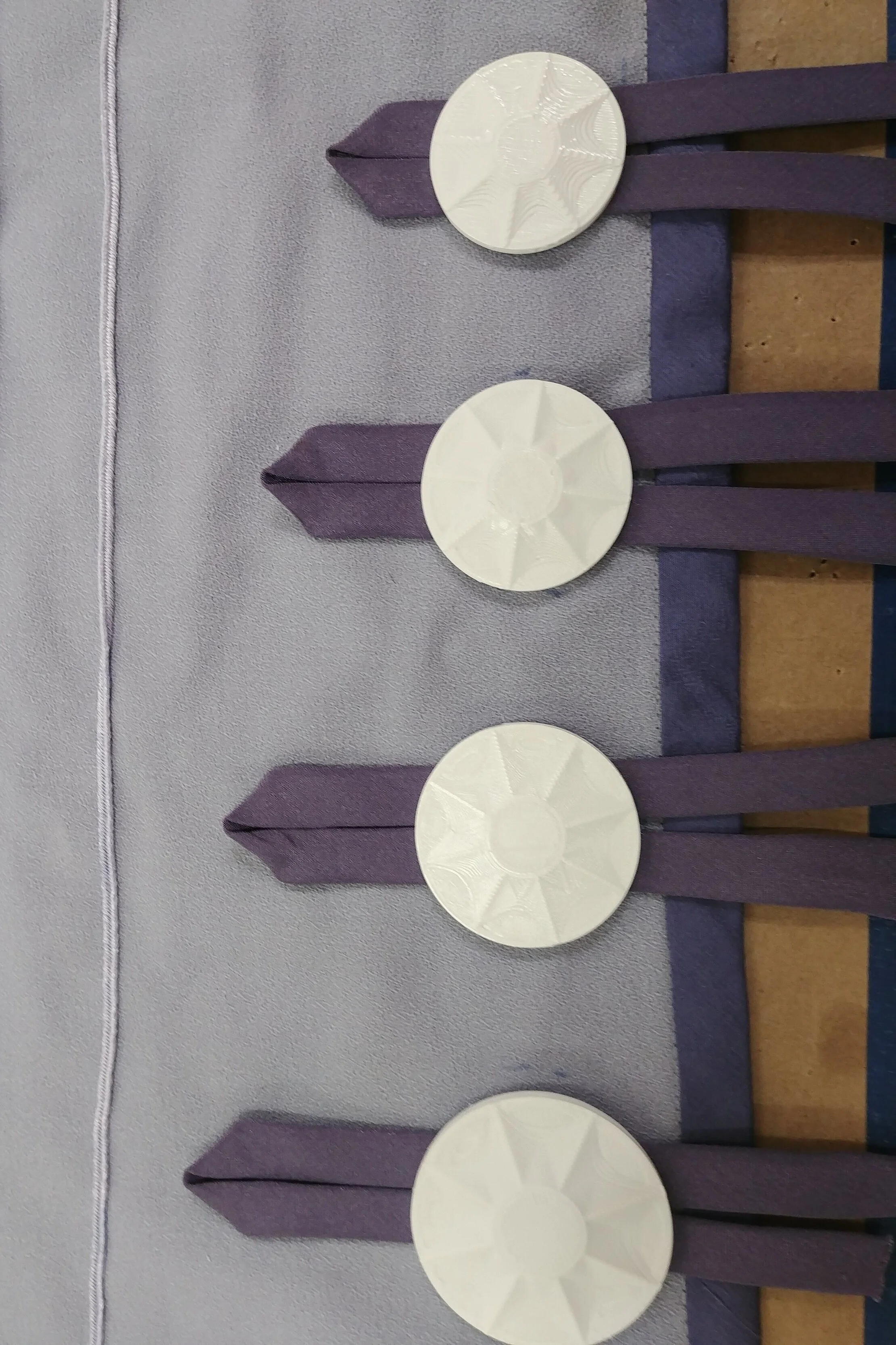 Button placing