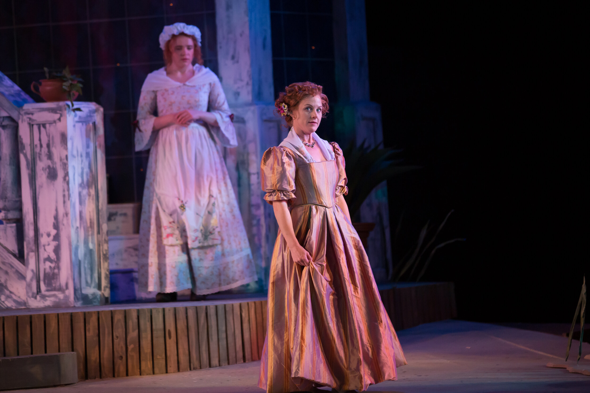 Olivia Dress
Twelfth Night
Colorado Shakespeare Festival
Costume Design Meghan Anderson Doyle
Draper: Ananda Keator
Stitcher: Jessica Land
Photo by Jennifer Koskinen