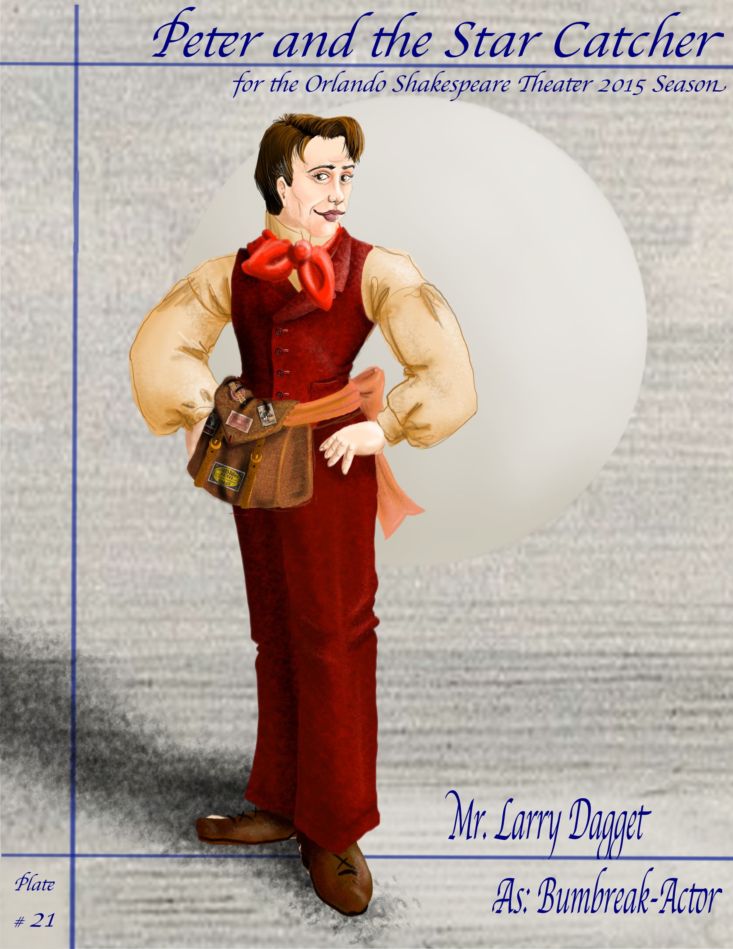 Base Look Corset Vest
Peter and the Starcatcher
Costume Design: Jack Smith
Draper: Mel Barger
Frist Hand Stitcher: Samantha Cole
