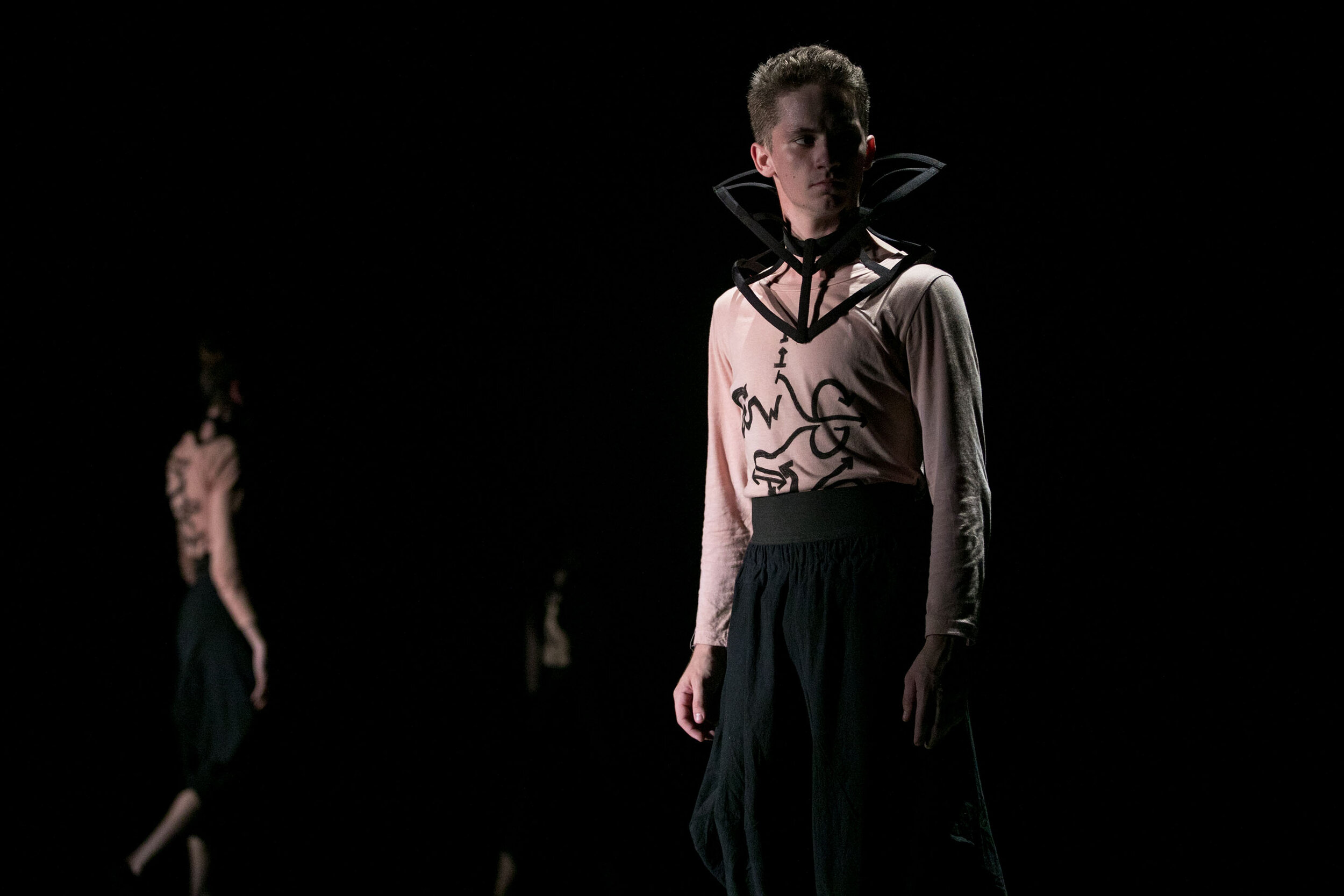 Collar
Fall for Dance
University of Texas at Austin
The History of 6 Points
Costume Design: Lindsey Rae Thurston
Draper: Poua Yang
First hand: Samantha Cole
Photo by Lawrence Peart, Courtesy of The University of Texas at Austin