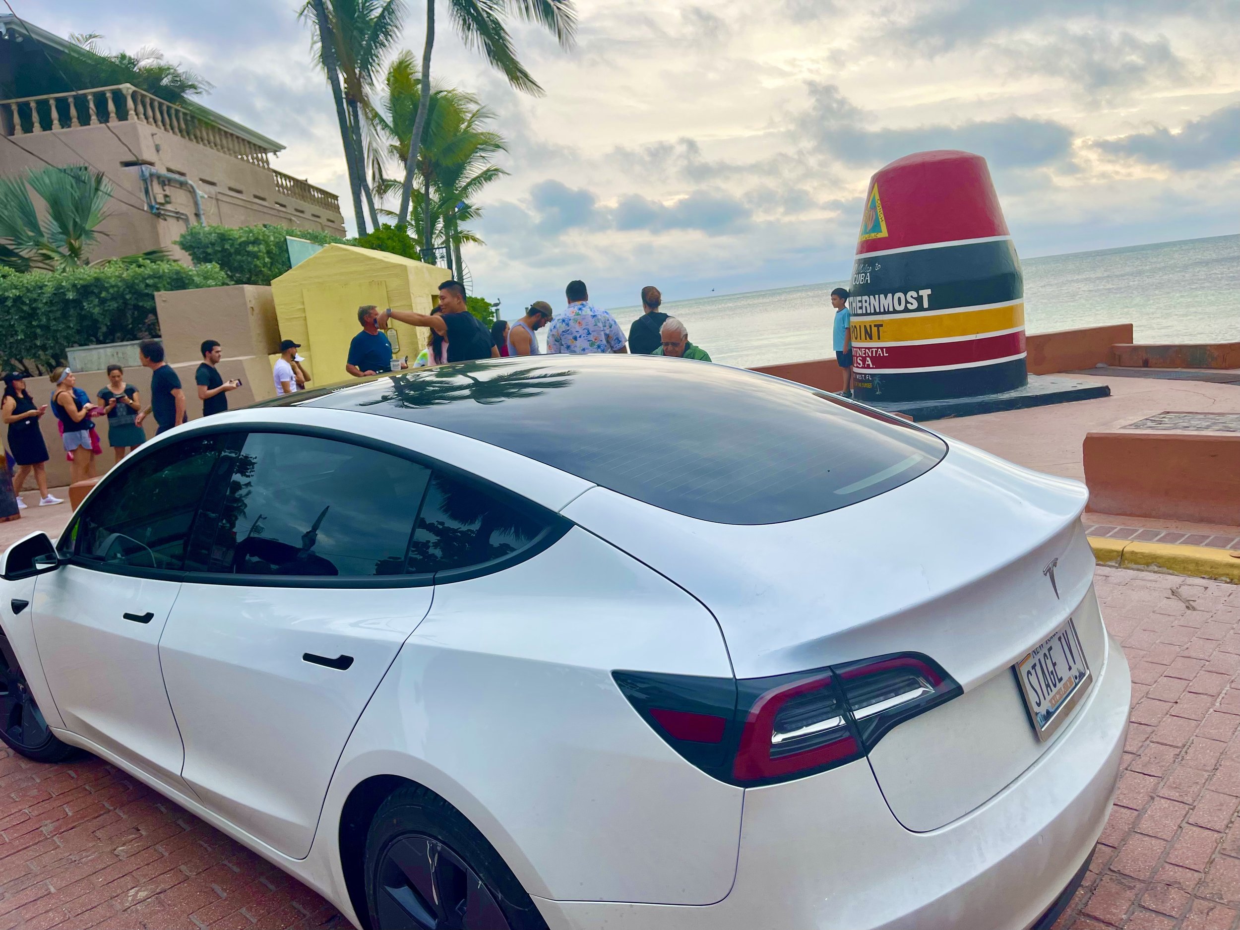 The coffee cups match my car. #tesla