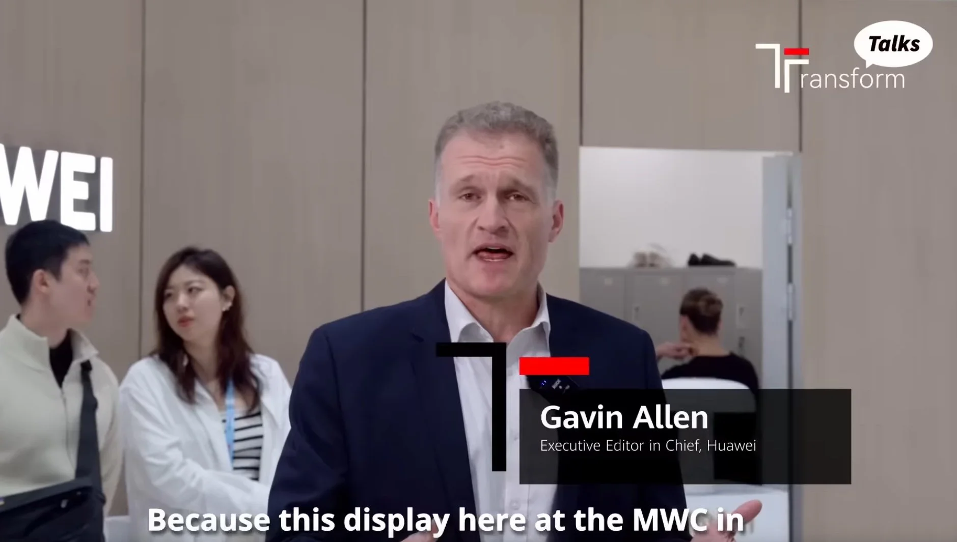 Huawei | Transform Talks | Dean Northcott