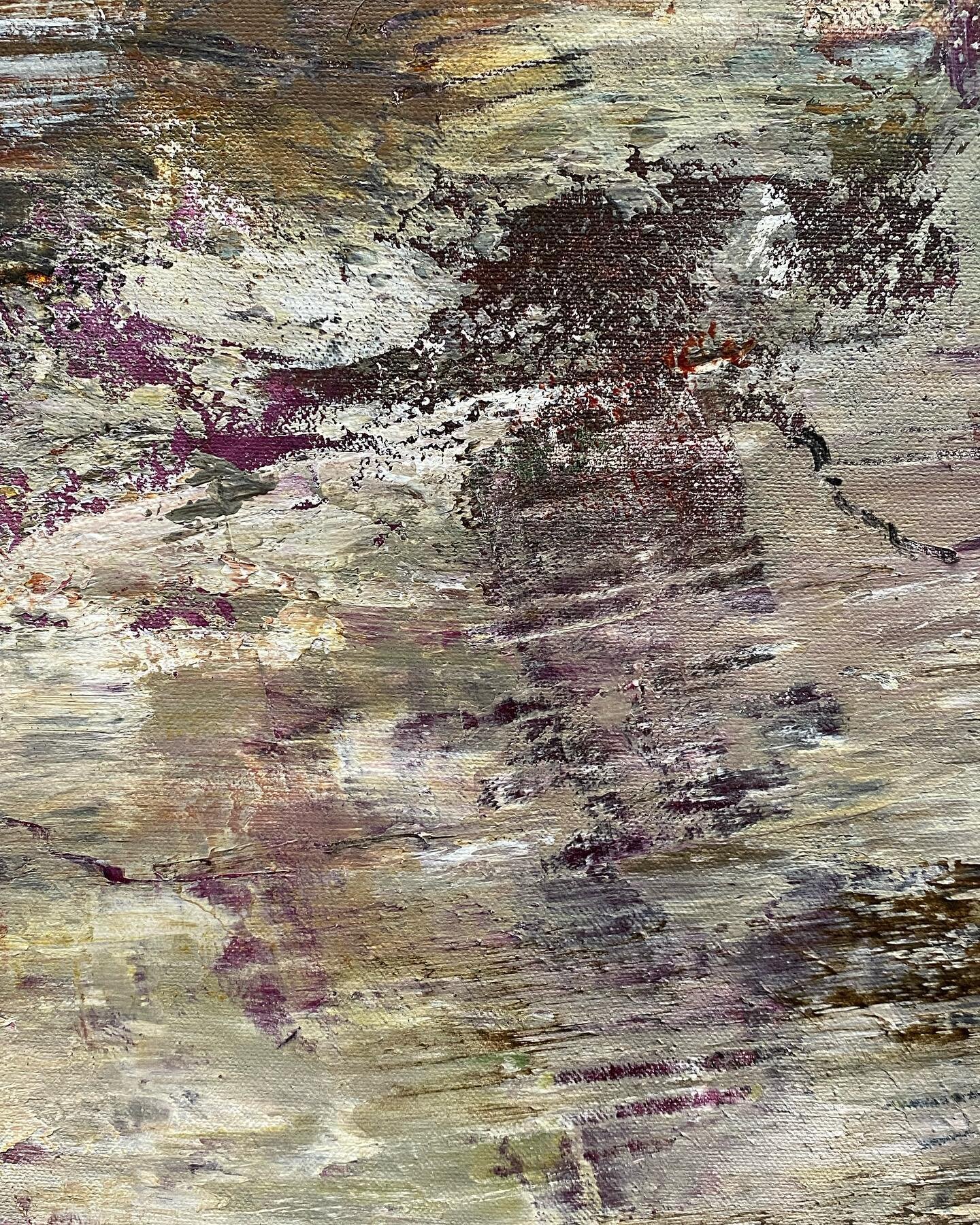 In the painting zone #inthemoment #studiotime #paintings #artwork #abstractprocess #markmaking #processpainting #abstractscapes #mixedmediapainting #twentytwentysixgallery #sydneyartists