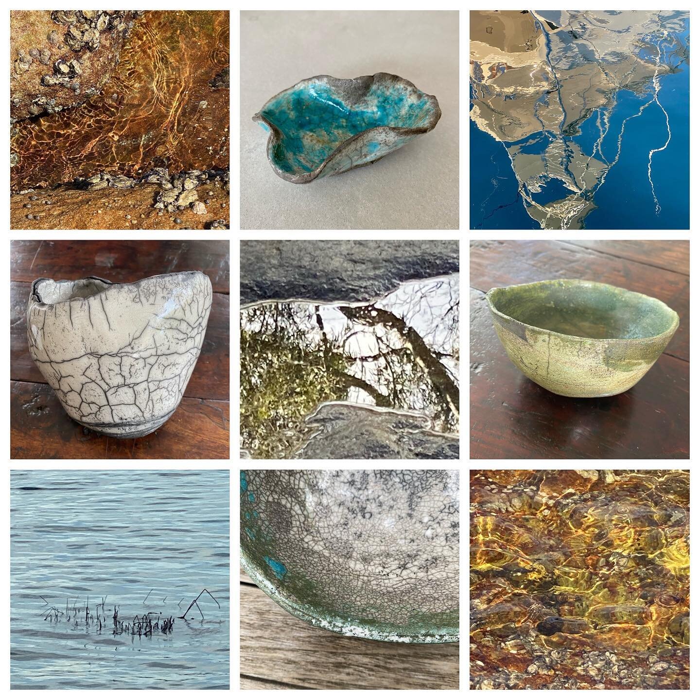 Other experiments I&rsquo;m loving #photography #ceramics #raku #mixedmediacollage #instaphotography #sydneylife #rakupottery #lovecreating #artiseverywhere #lovepainting #lovemystudio